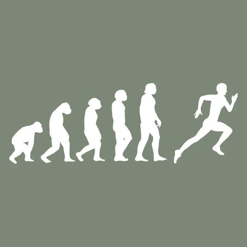 Evolution Marathonläufer