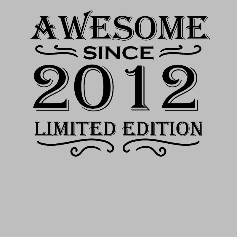 2012 - Né 2012 - Année de naissance 2012