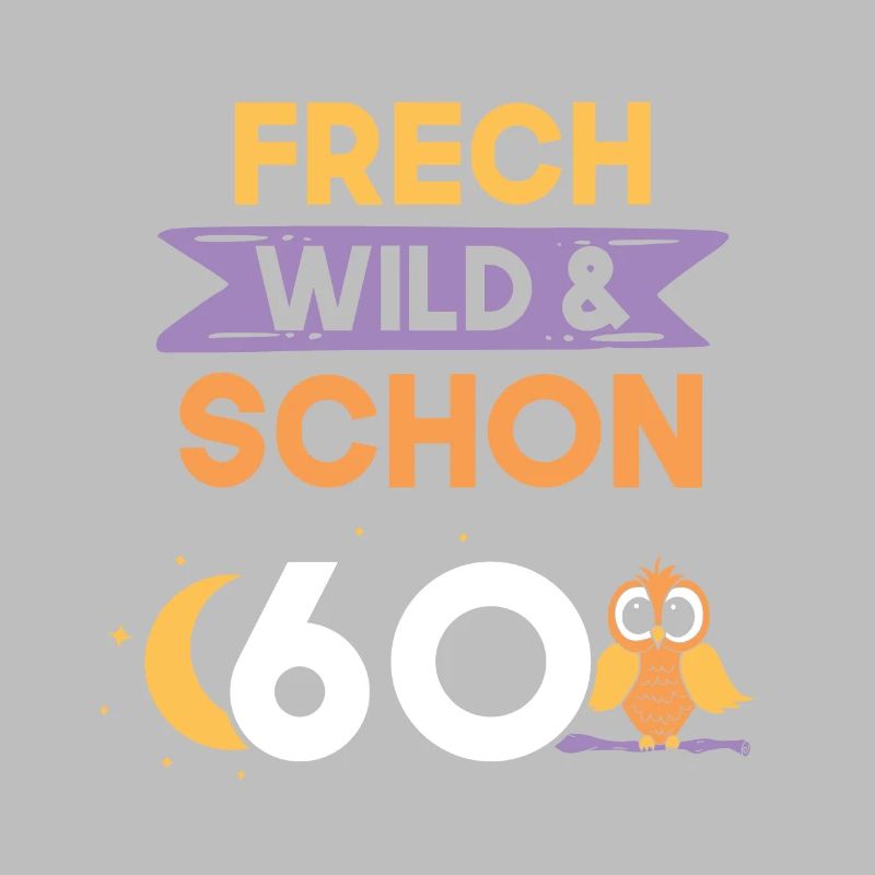 Geschenk 60 Jahre Geburtstag Eule