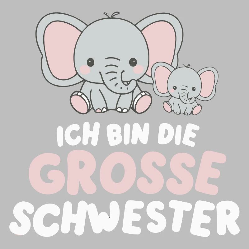 Ich werde große Schwester Elefant