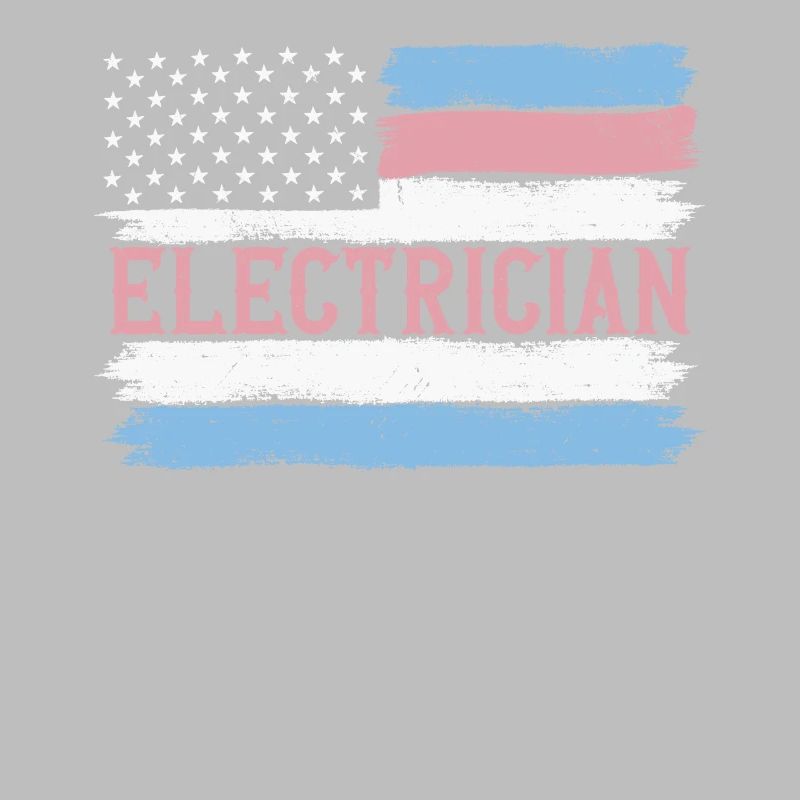 US Pride Lineman Electronics Technician Idée cadeau
