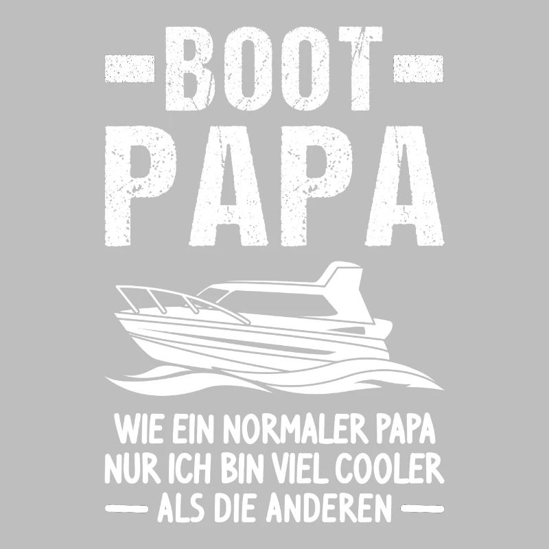 Boot Papa Motorboot Geschenk