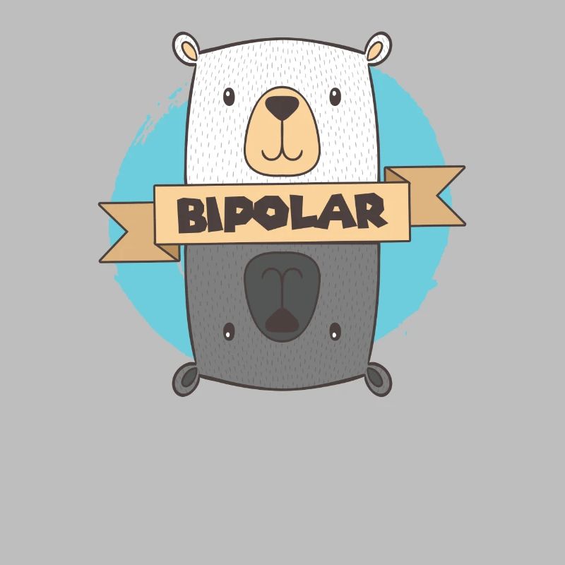 BiPolar Bear I Conception de troubles mentaux mignons