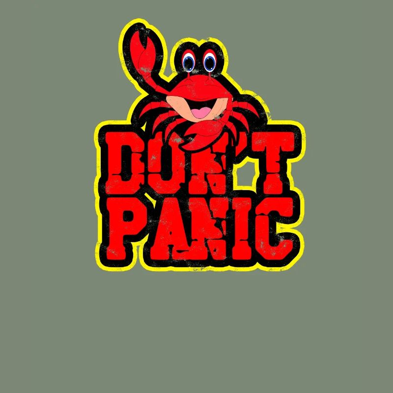 Don't Panic - Outdoors Krustentier Meeresfrüchte Krabbe