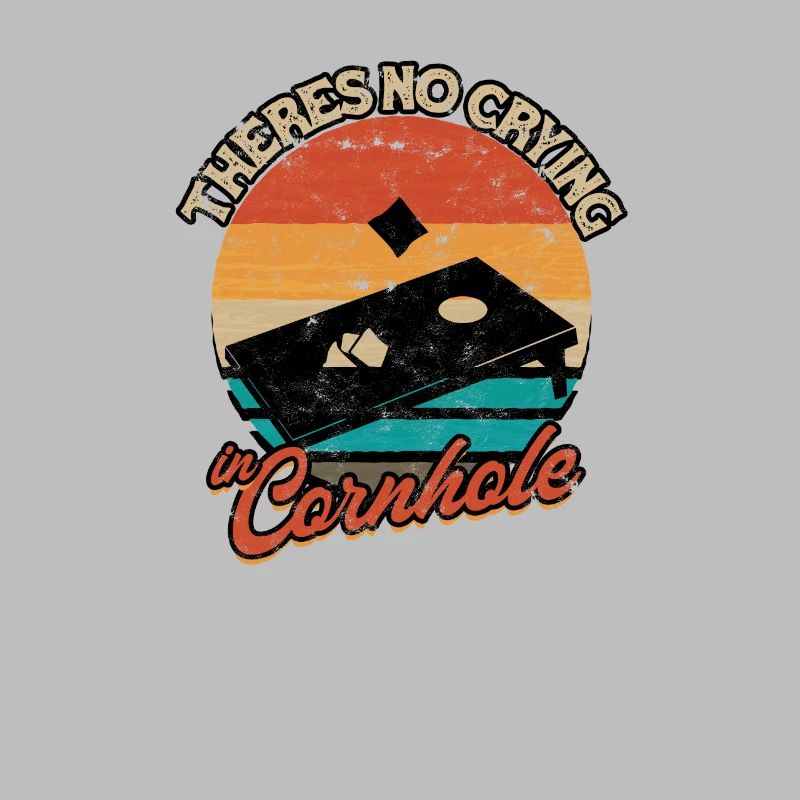 Il n’y a pas de pleurs dans le sac de haricots Cornhole Sack -