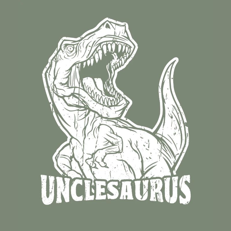 Unclesaurus Oncle Saurus Dinosaure - créature