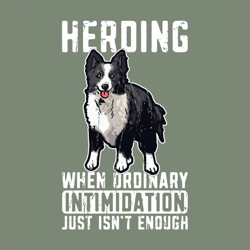 Herding when ordinary intimidation just isn't
