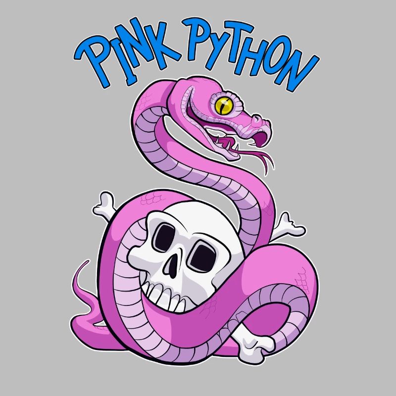 Pink Python (Blue)