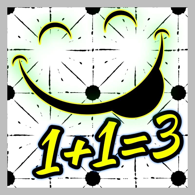 One plus one equals three | 1+1=3 | Image