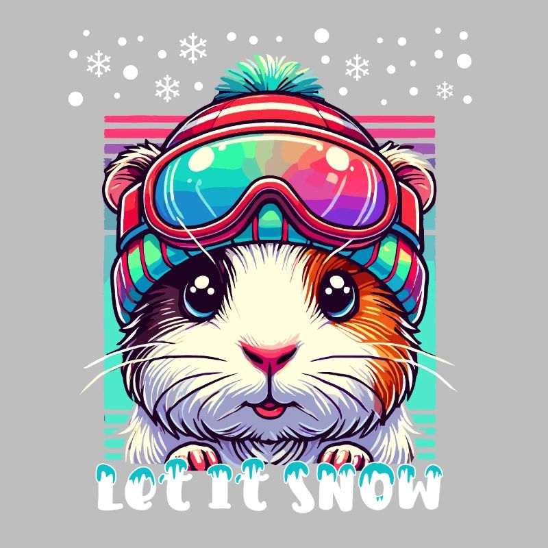 Cochon d’Inde Ski Vacances de ski Hiver Doux