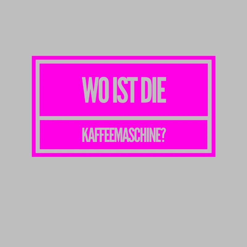 ich brauche Kaffee
