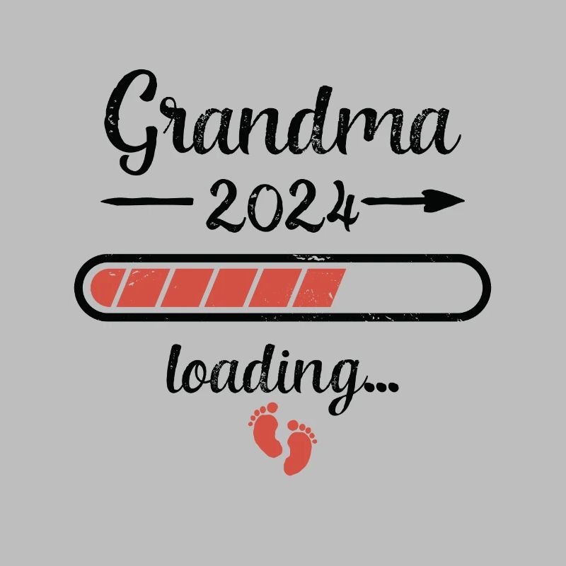 Oma 2024 Loading Schwangerschaft Großmutter Geburt