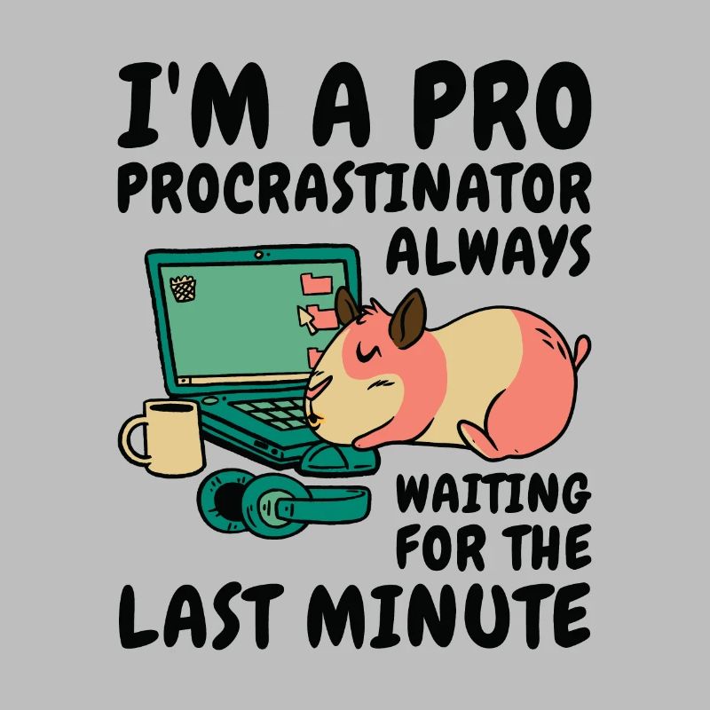 Procrastiner le temps du procrastinateur de hamster