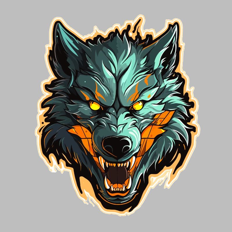 Wolf - Illustration