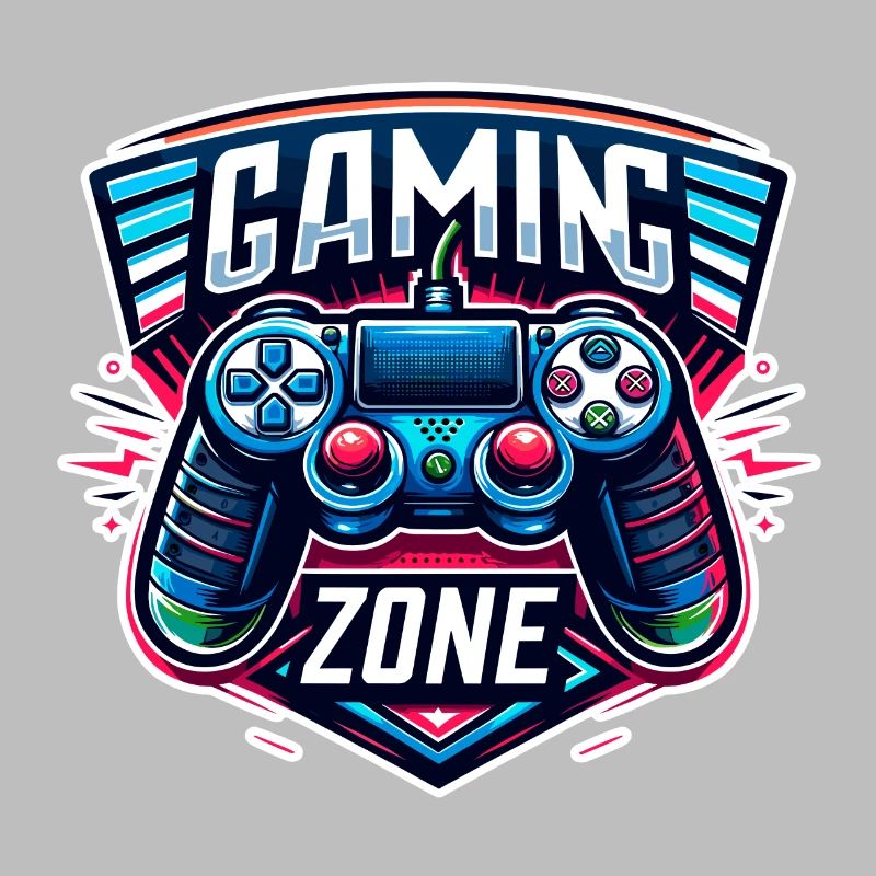 Gaming Zone - Controller Illustration