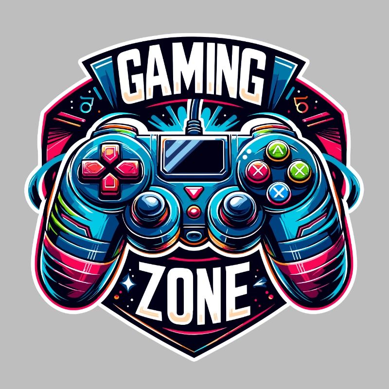 Gaming Zone - Controller Illustration