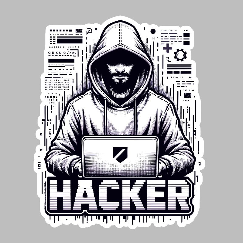 Hacker - Illustration