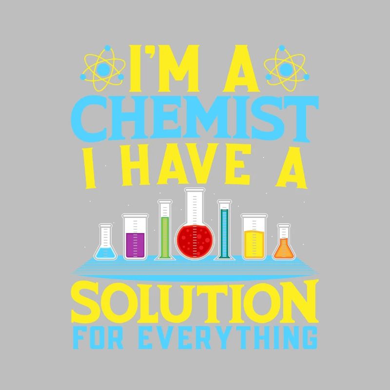 Drôle de solution de chimiste pour tout chimie
