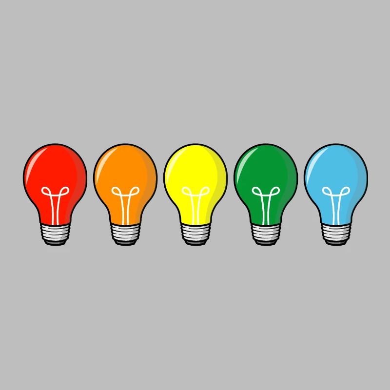 colored light bulbs