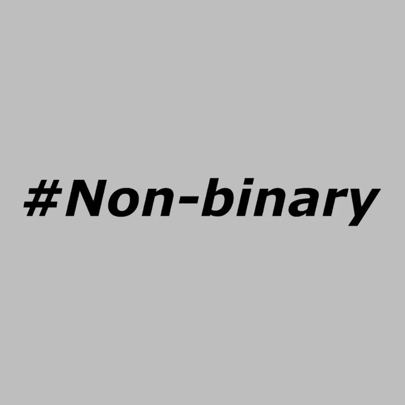 #Non-binary