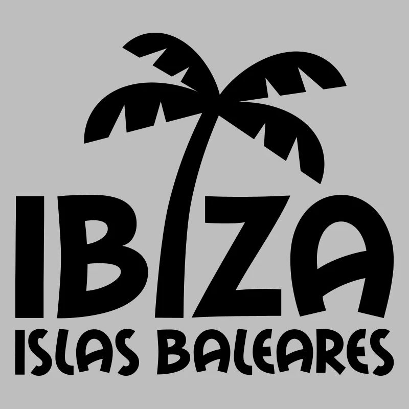 Ibiza, Îles Baléares (palmier comme i)