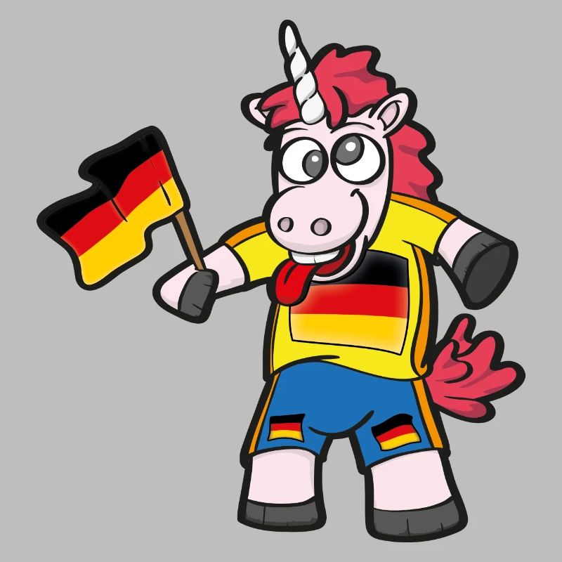 Deutsches Crazy Einhorn