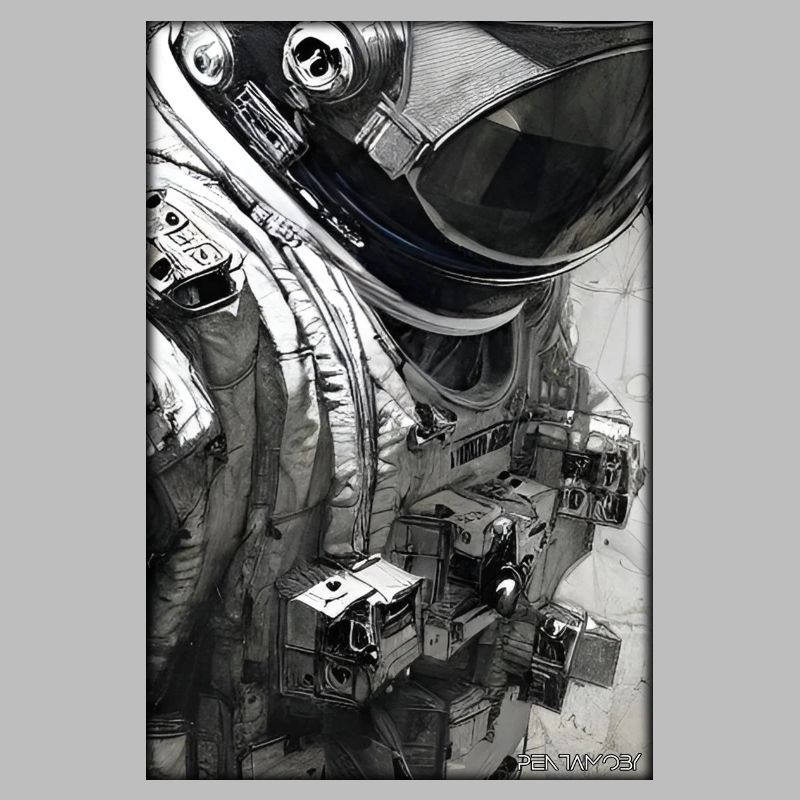 Astronaut Future Sci-Fi Technology