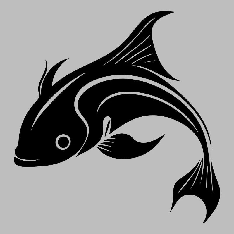 Koi Carp - Cute Elegant Carp Fish