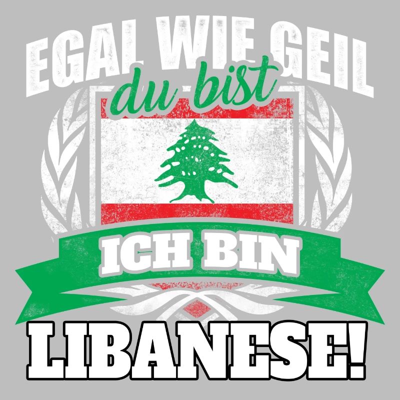 Libanese Libanon Libanesin Libanesisch Geschenk
