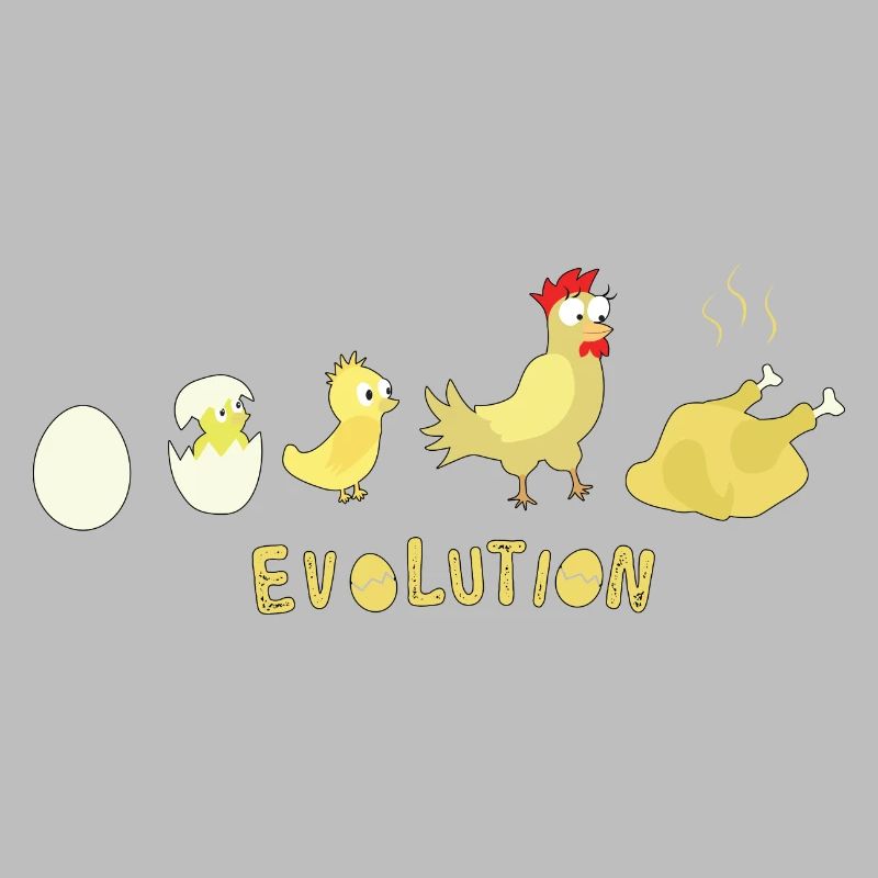 Evolution Egg Chicken Roast Chicken BBQ Barbecue