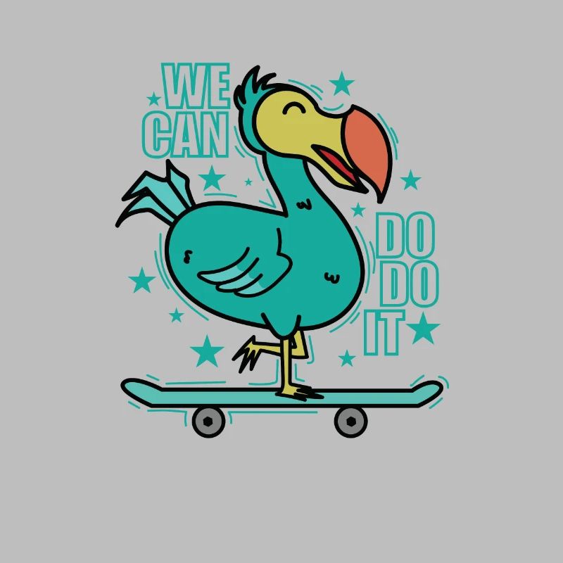 We can do it We can Dodo it Bird Mauritius