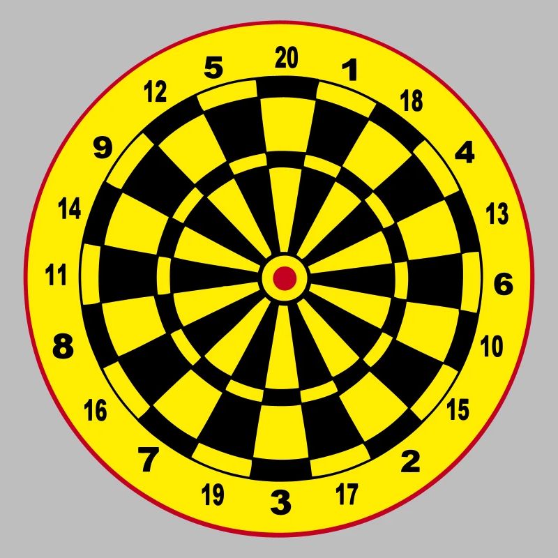 Fléchettes, fléchettes, fléchettes, autocollants, jeu de fléchettes