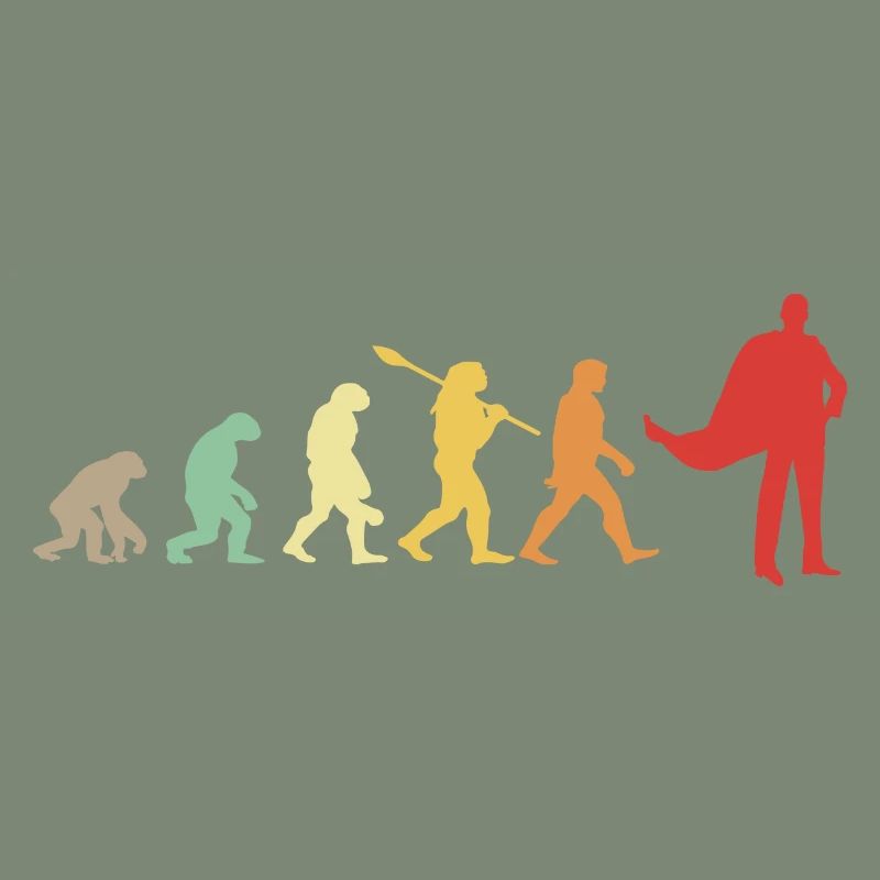 Darwin evolution for Supermans 🦸 ♂️