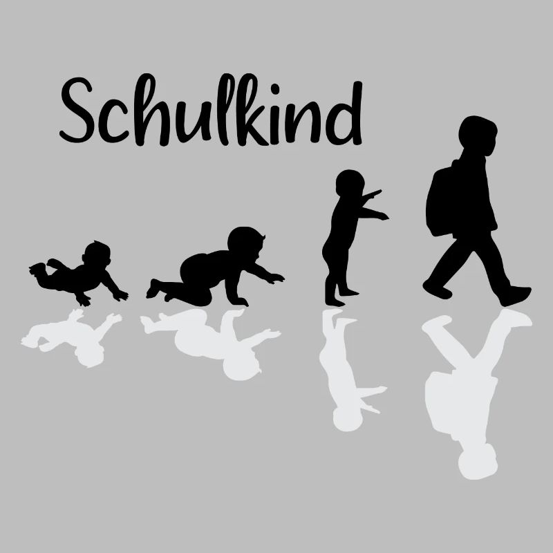 Schulkind Evolution Erstklässler Schule
