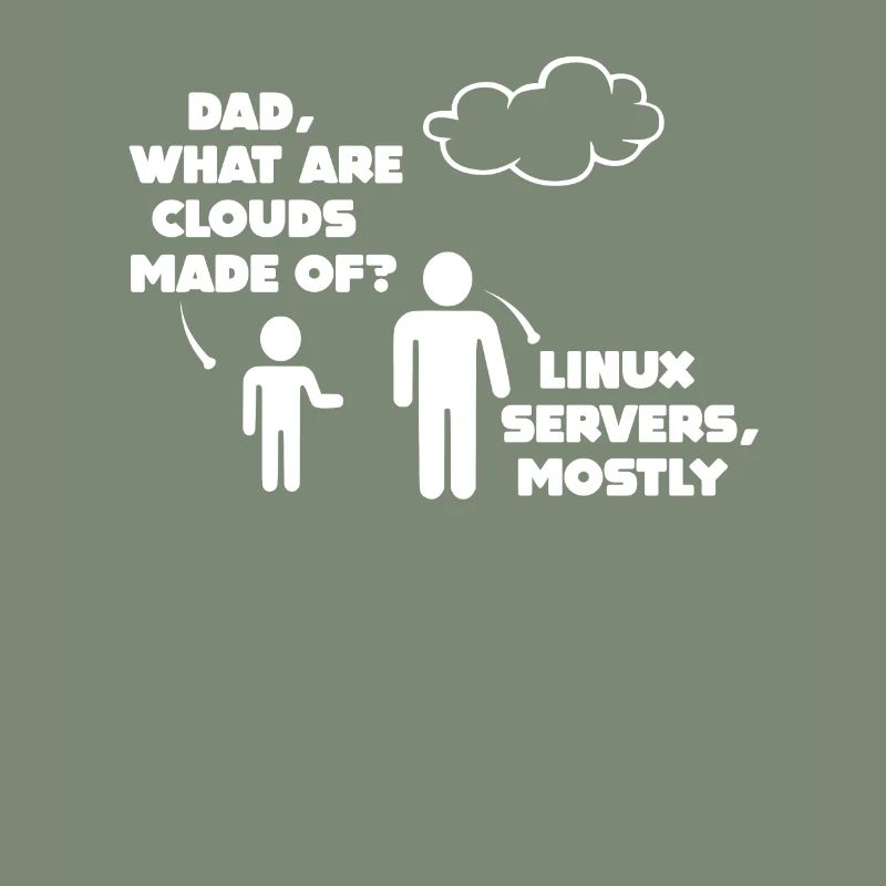 Funny Cloud Computing Papa Et Fils