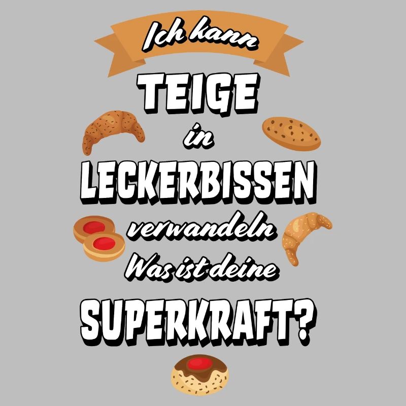 Bäcker backen Bäckerin Hobby Bäcker Geschenkidee