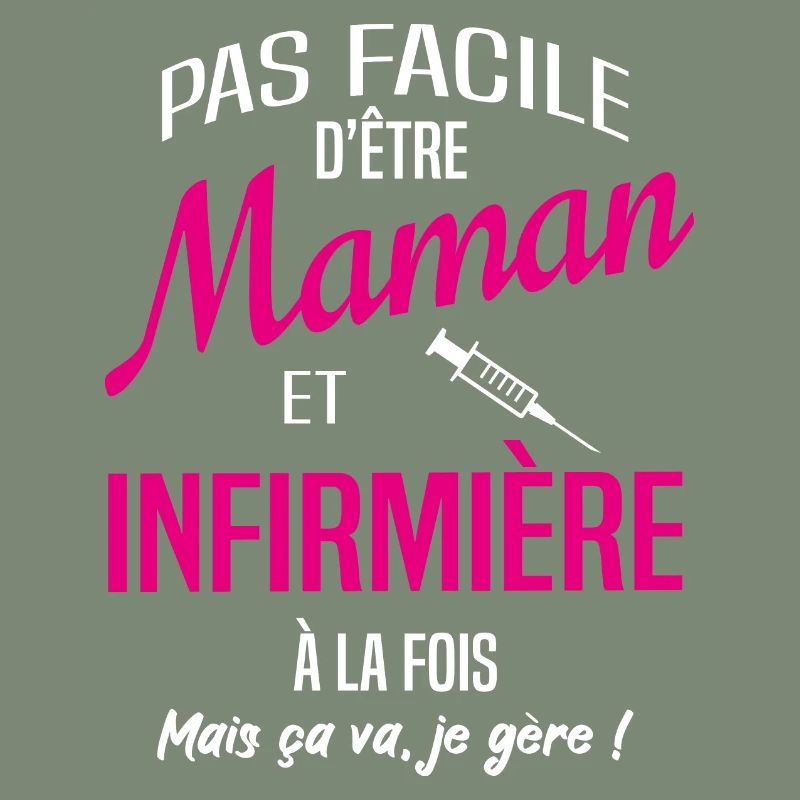 Mutter und Krankenschwester Muttertag