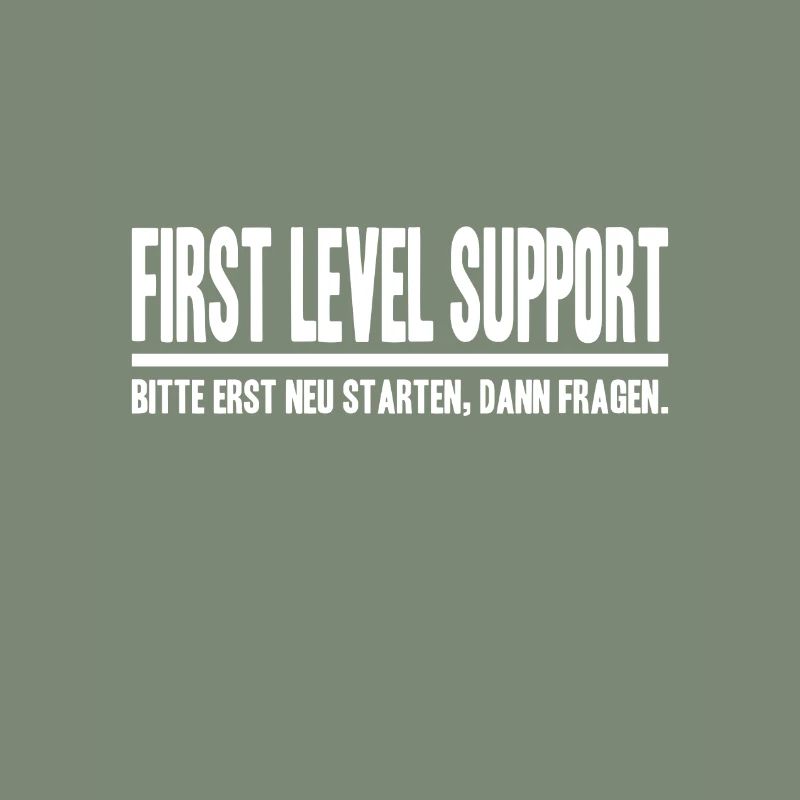 First Level Support Please restart IT IT first