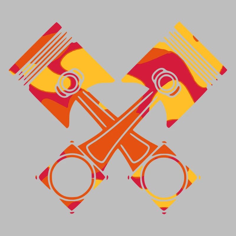 PISTON / FORCER / ENGINE / ENGINE CAMO / CAMOUFLAGE