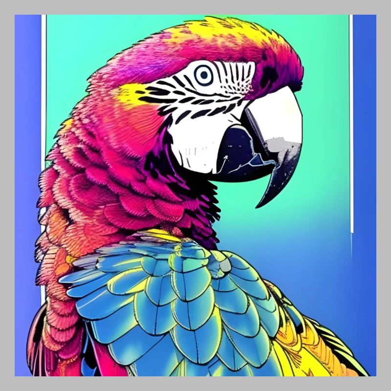 Neon Macaw