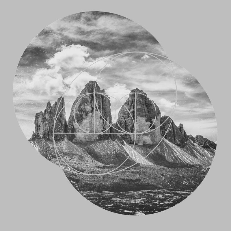 Three Peaks Dolomites Geometric shape Polygon