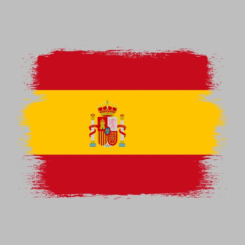 Espagne Drapeau Vintage Drapeau espagnol Utilisé Look
