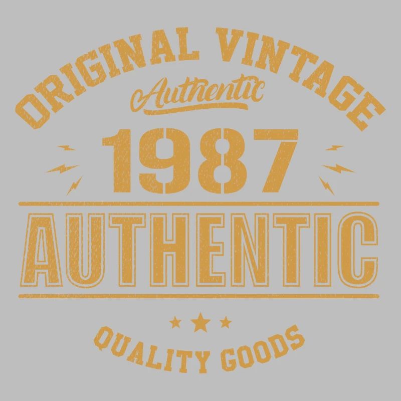 Authentic 1987 Cadeau D'anniversaire Original 1987
