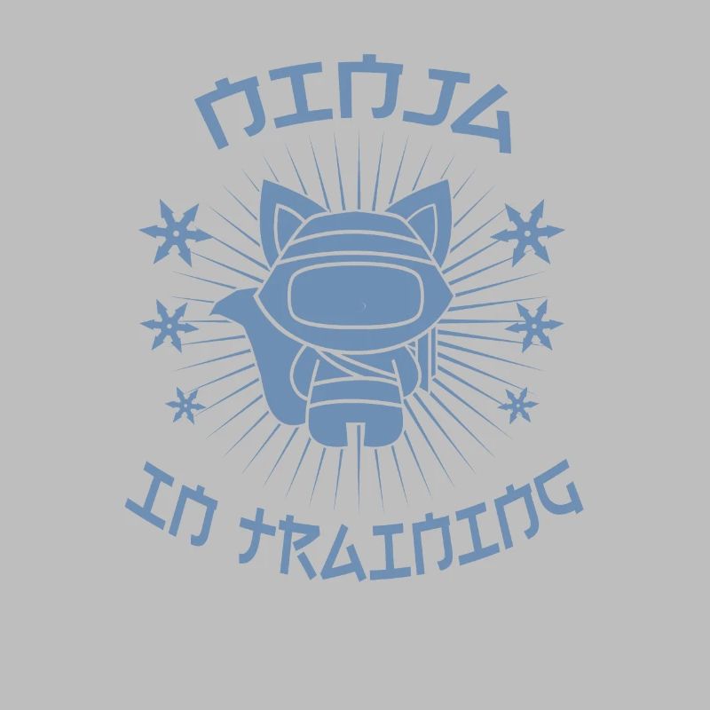 Ninja cat Ninja in training