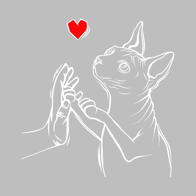 Sphynx Chat Amour Sphinx Chat Nu