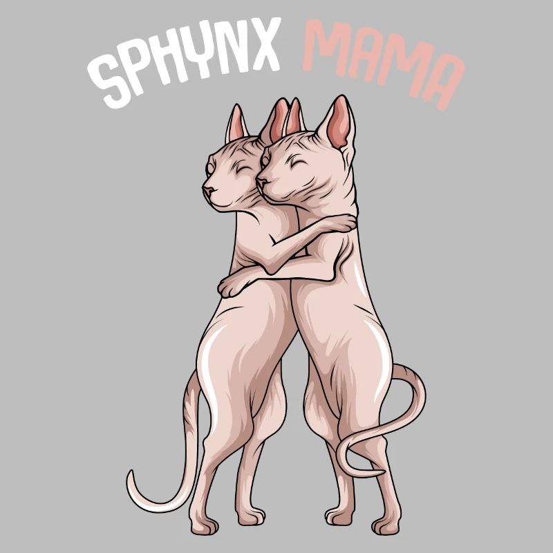 Sphynx Mama Katze Sphinx Nacktkatze Katzen