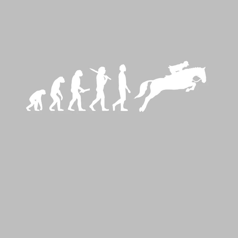 Evolution équestre de saut d'obstacles