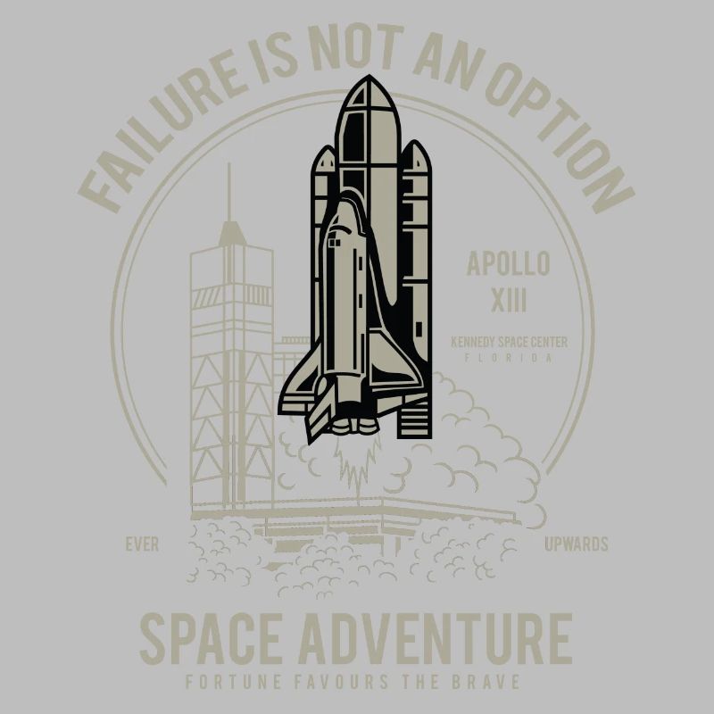 AVENTURE SPATIALE - Space Shuttle T-shirt cadeau