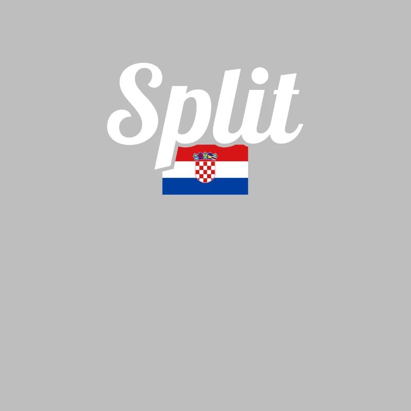Split Croatie Drapeau croate Croate