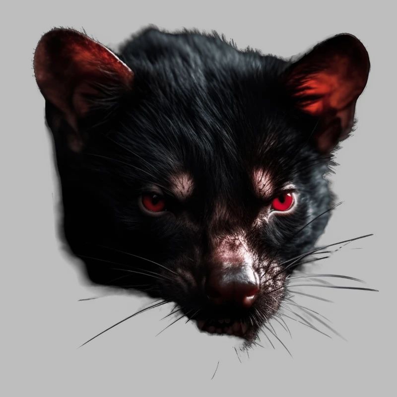 Tasmanian devil head